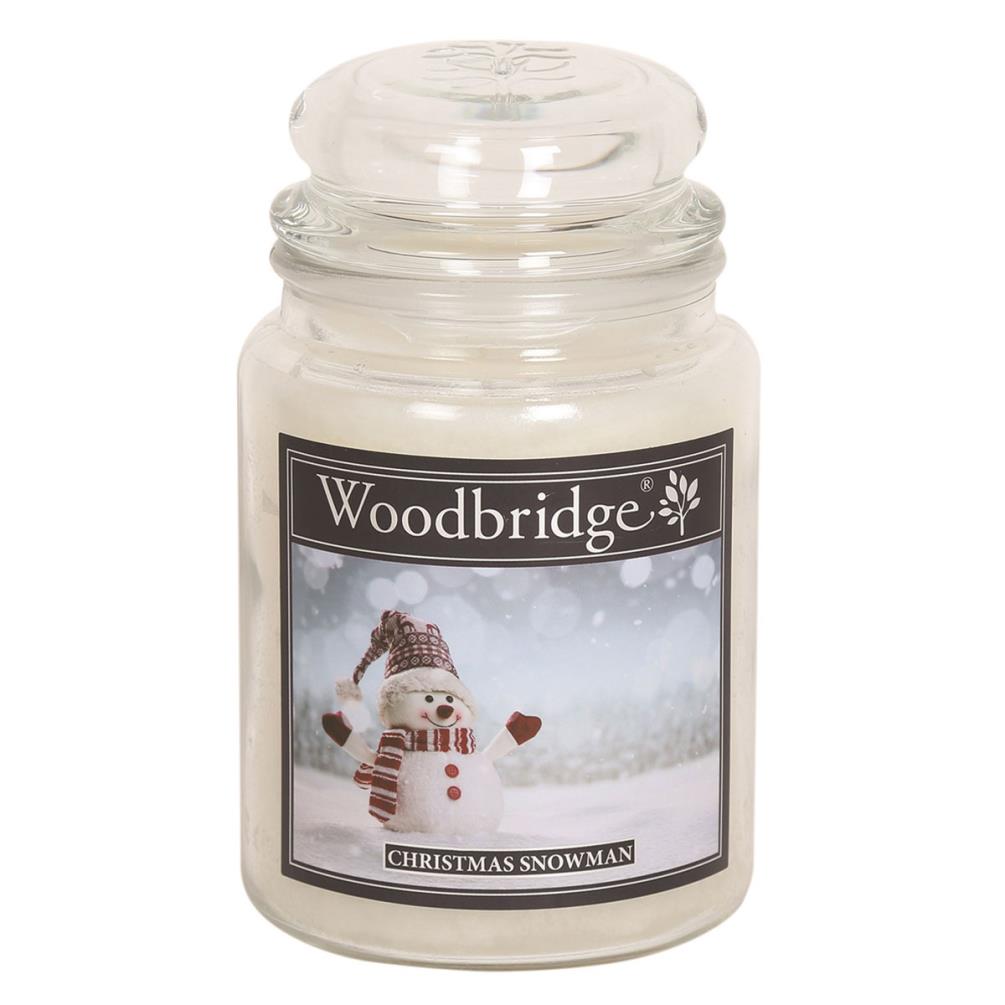 Woodbridge Christmas Snowman Large Jar Candle £15.29